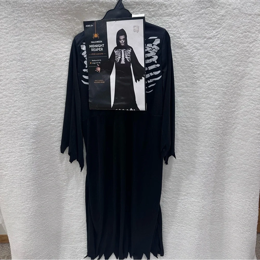 Kids Halloween Midnight Reaper Costume